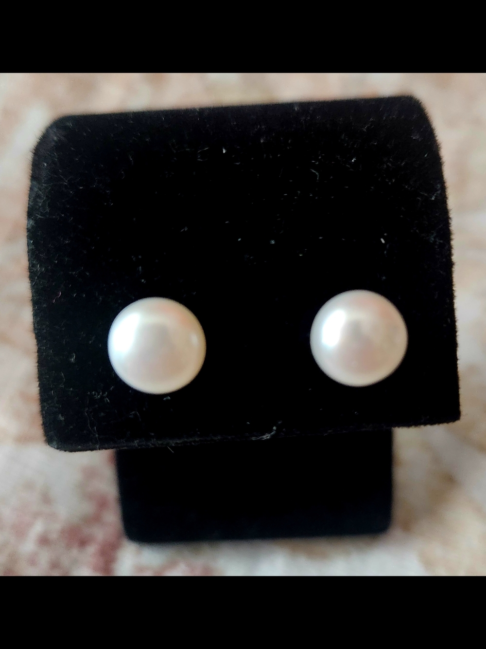 Tocara Pearl Stud Earrings in White - Classic Women's Jewelry